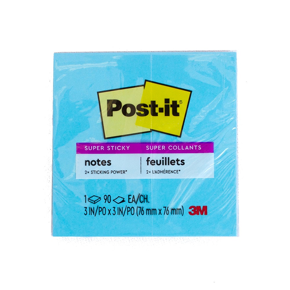 Post-its, Stickie Notes, Art & School, 3"x3", 3M, Ultra Colors, 505361